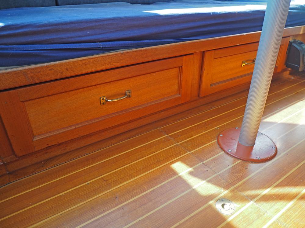 Cabine arri&egrave;re, H&eacute;bergements